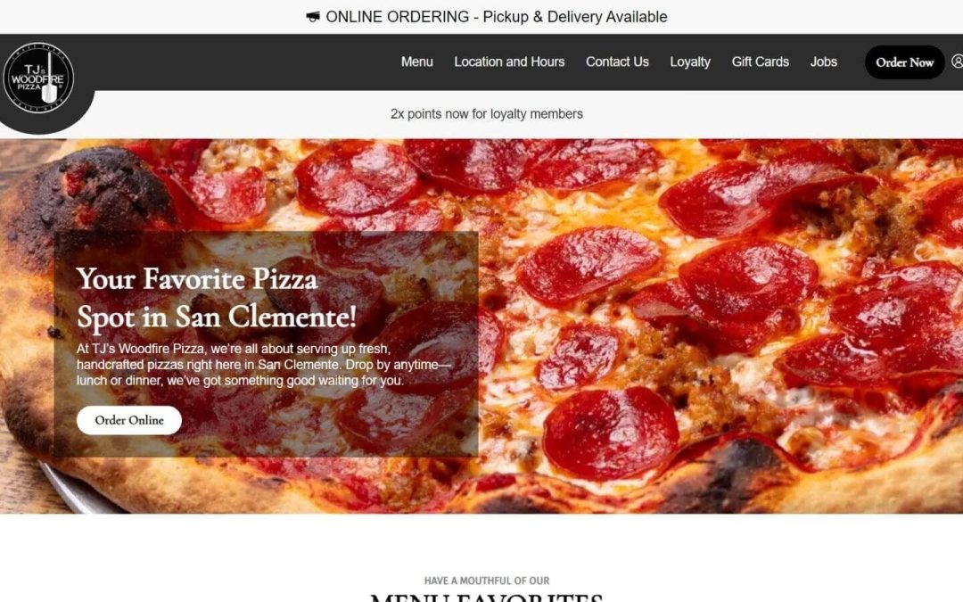 TJ’s Woodfire Pizza